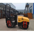 25hp water-cooled engine mini ride-on double drum road roller vibratory FYL-900